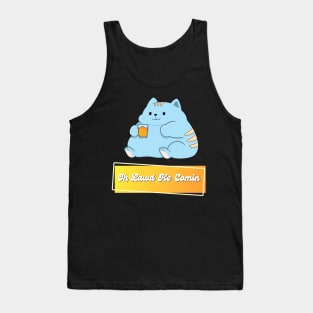 Oh Lawd He Comin Chonk Meme Tank Top